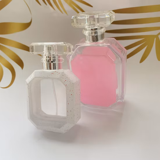 50ml 100ml Customize Square Wholesale Luxury Packaging Empty Spray Glass Perfume Bottle