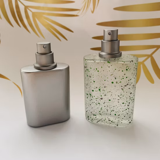 50ml 100ml Customize Square Wholesale Luxury Packaging Empty Spray Glass Perfume Bottle